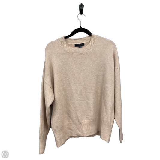 Sweater By Joan Vass In Peach, Size: L