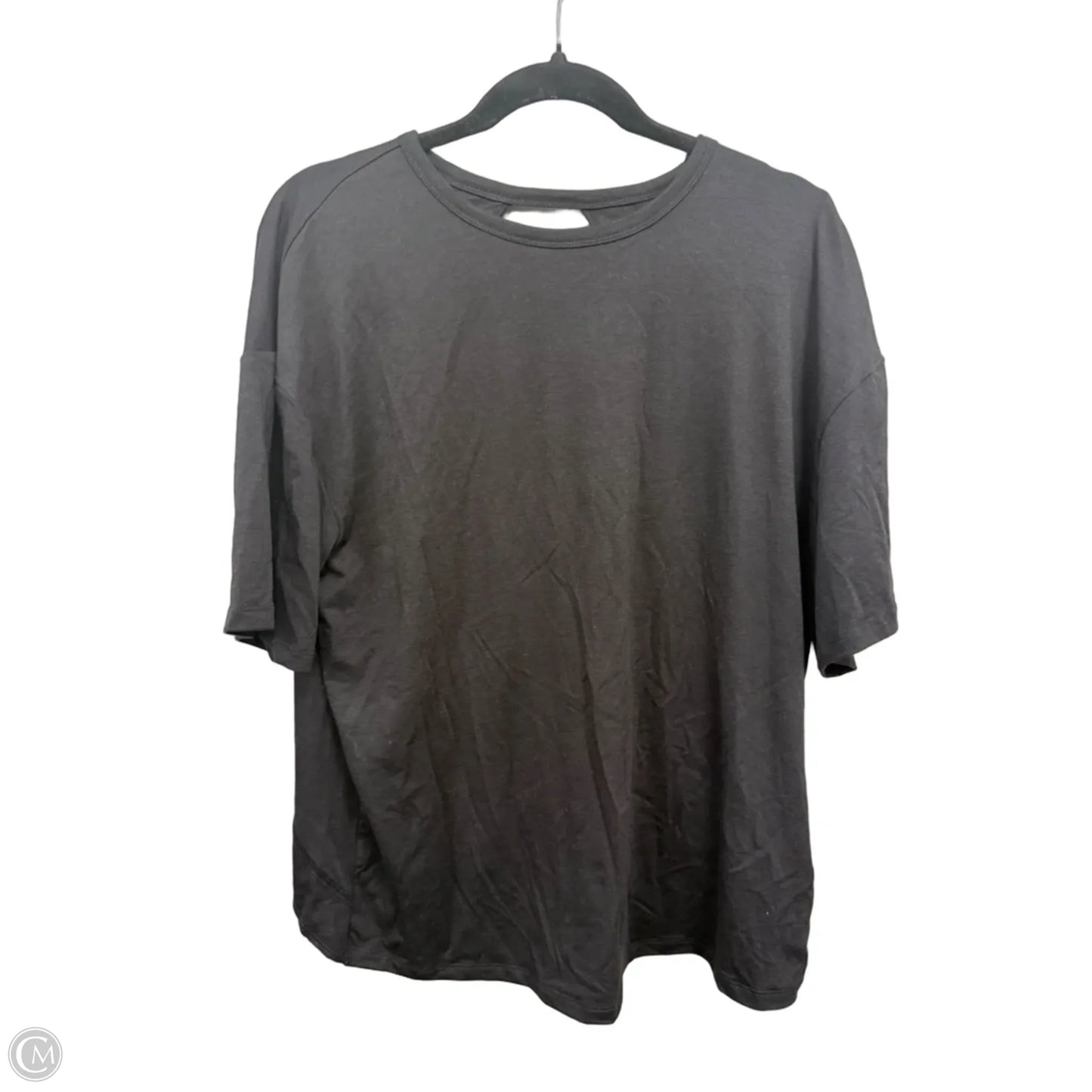 Top Short Sleeve By Clothes Mentor In Black, Size: S