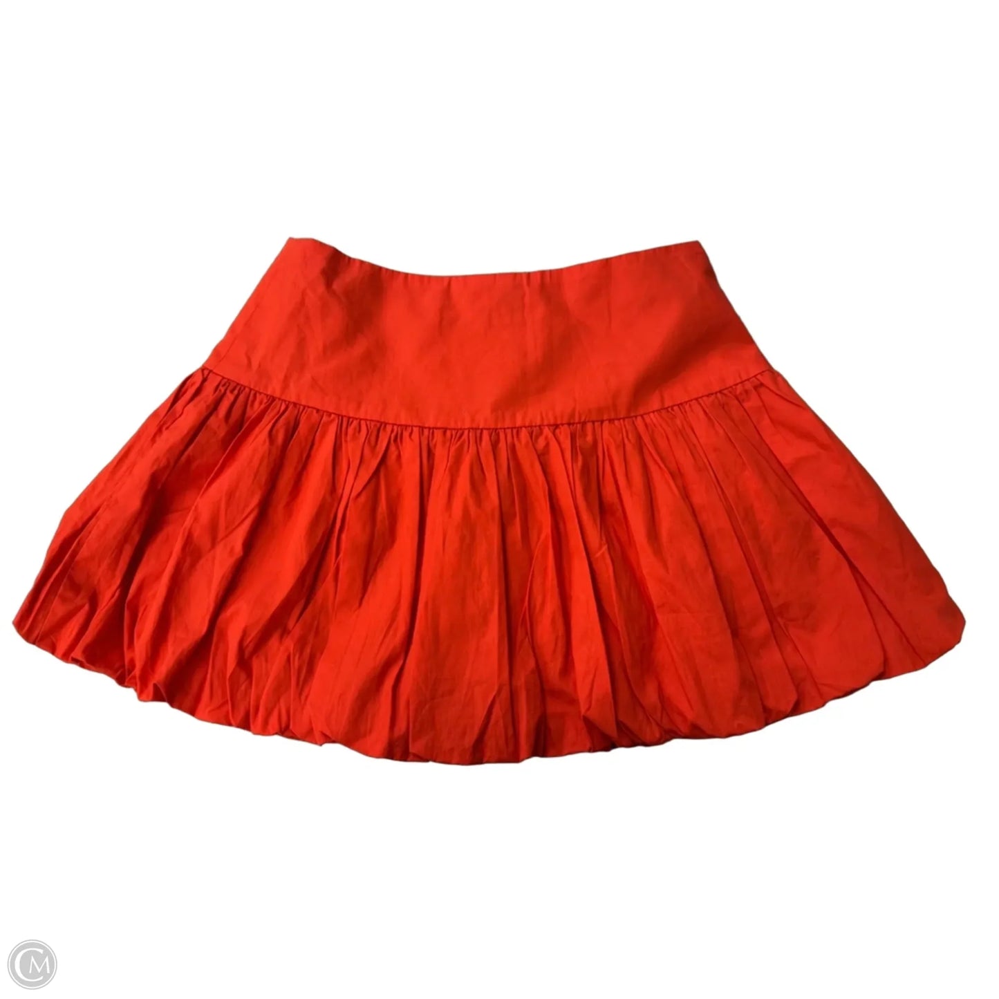 Skirt Mini & Short By Divided In Orange, Size: M