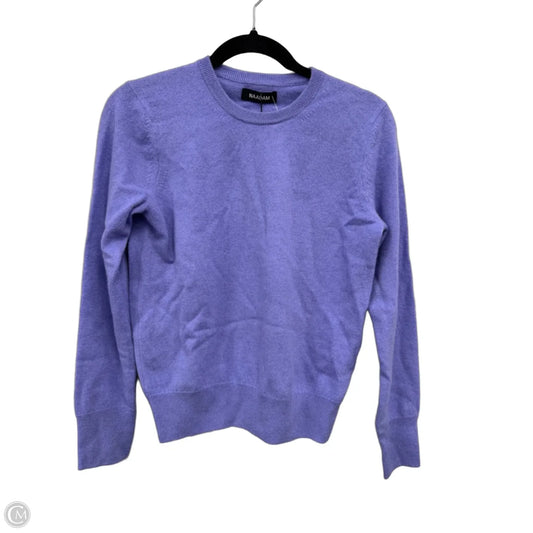 Sweater Cashmere By Clothes Mentor In Purple, Size: Xs