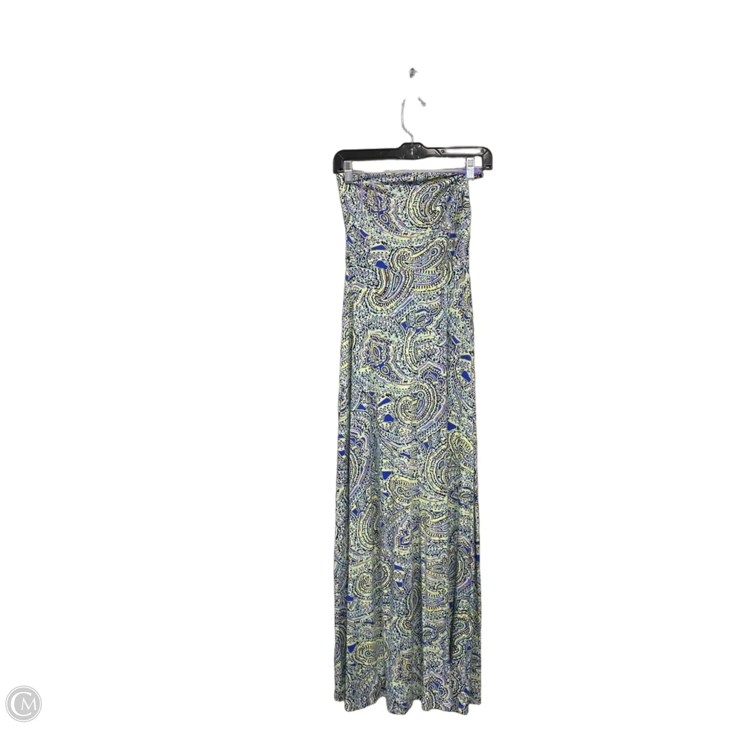 Dress Casual Midi By Limited In Purple & Yellow, Size: Xs
