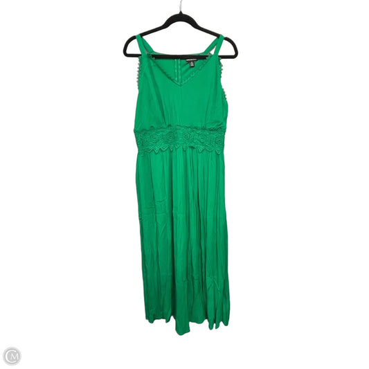 Dress Casual Maxi By Nina Leonard In Ivory, Size: 0