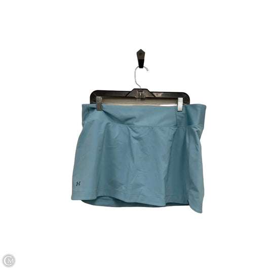 Athletic Skort By Under Armour In Blue, Size: Xl