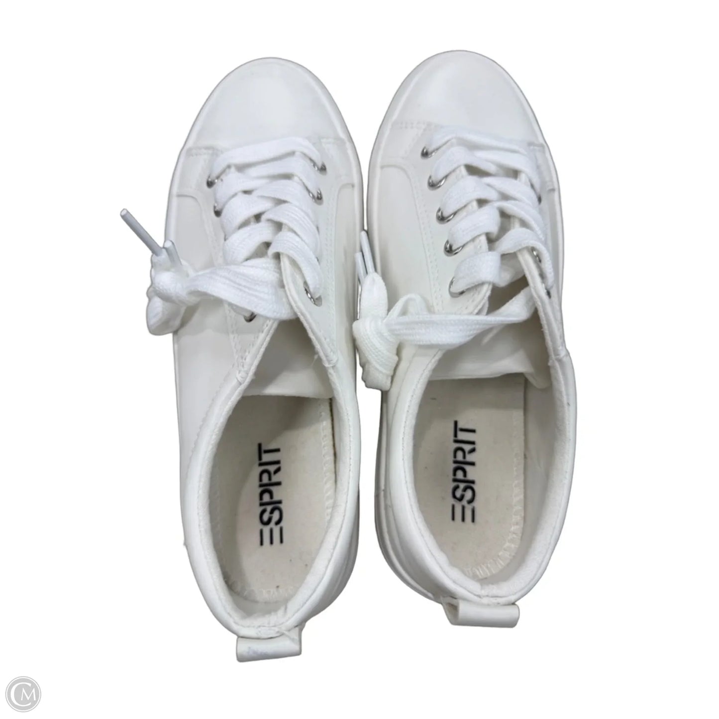 Shoes Sneakers By Esprit In White, Size: 7.5