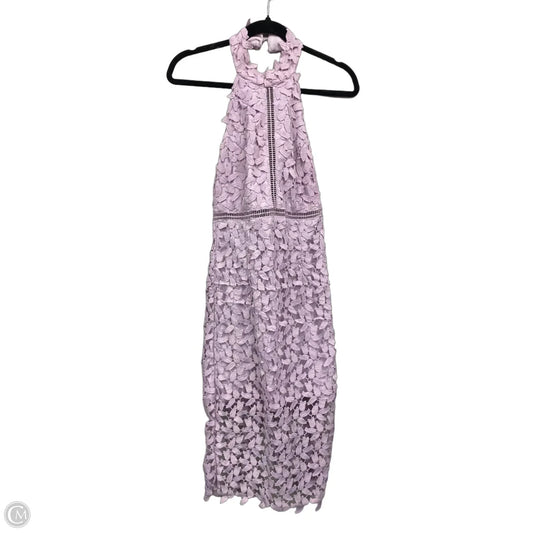 Dress Casual Midi By Bardot In Purple, Size: 6