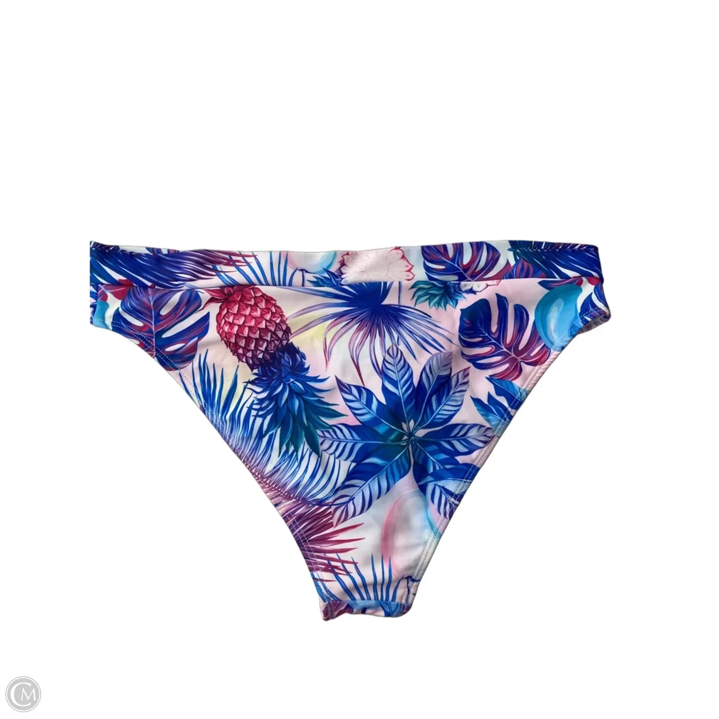 Swimsuit By Clothes Mentor In Blue & Pink, Size: L