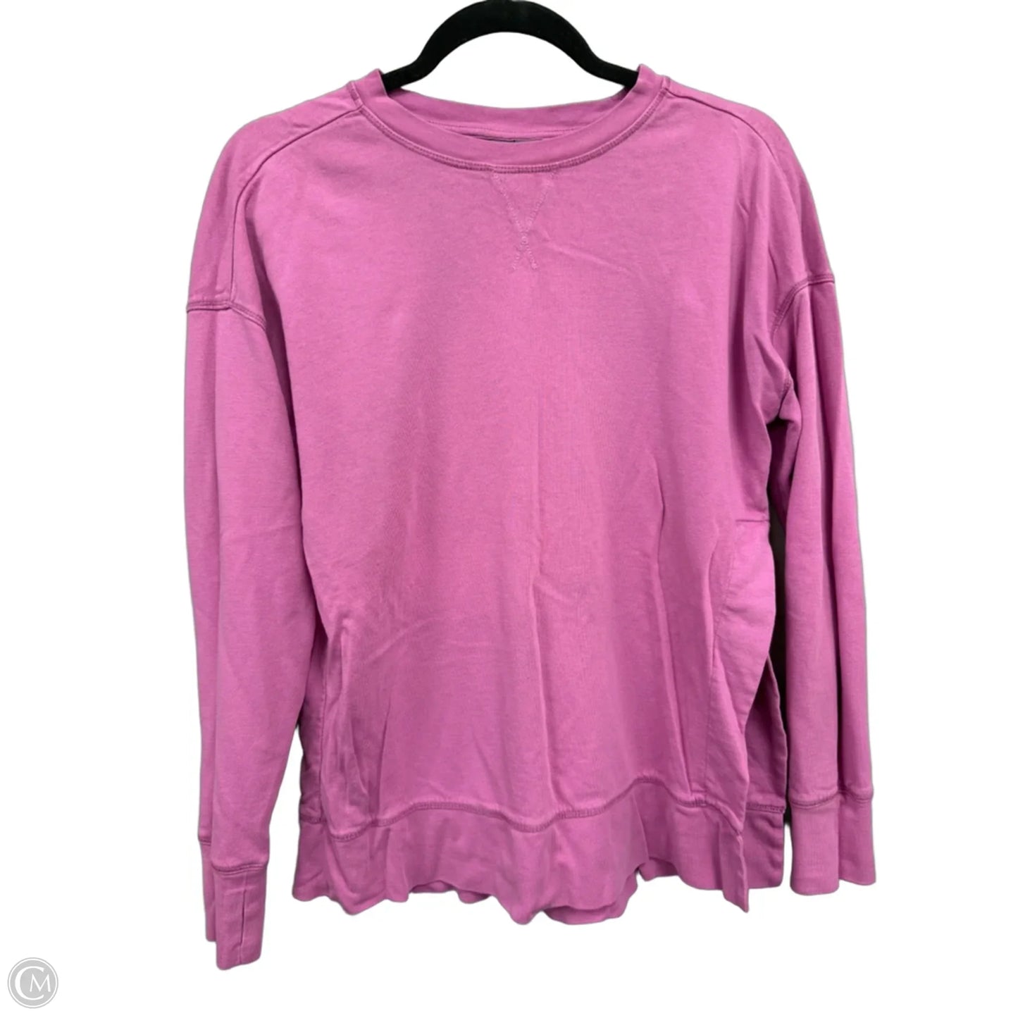 Athletic Top Long Sleeve Crewneck By Sweaty Betty In Pink, Size: Xs