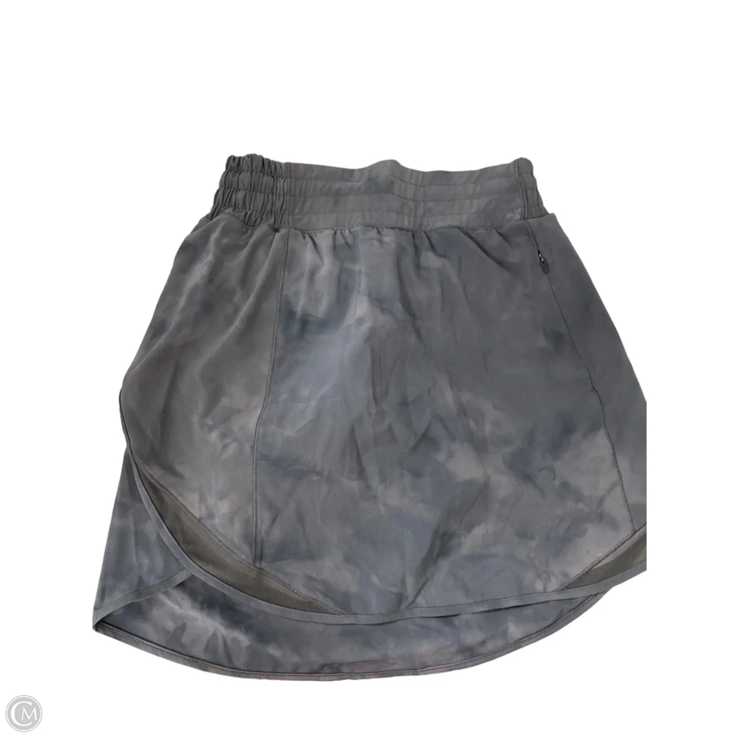 Athletic Skort By Lululemon In Grey, Size: 2