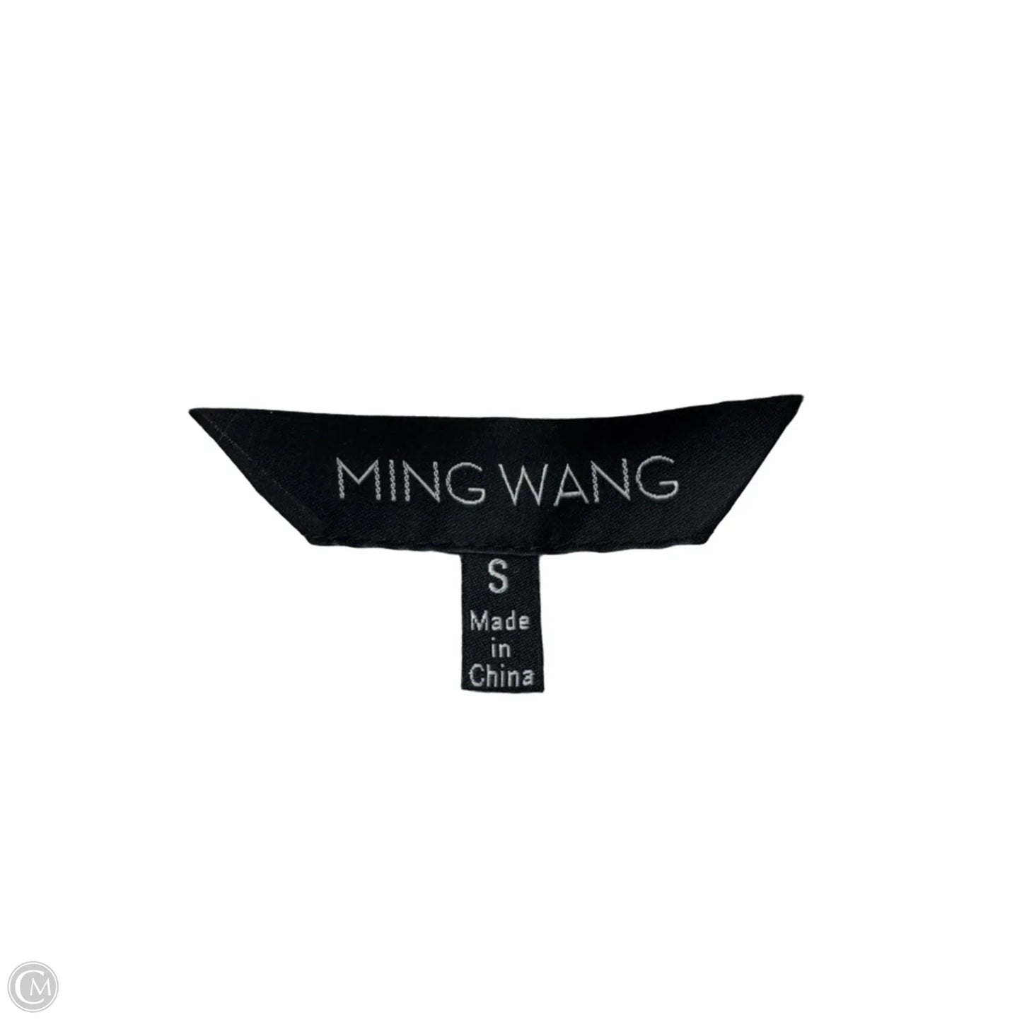 Sweater Cardigan By Ming Wang In Black & Pink, Size: S