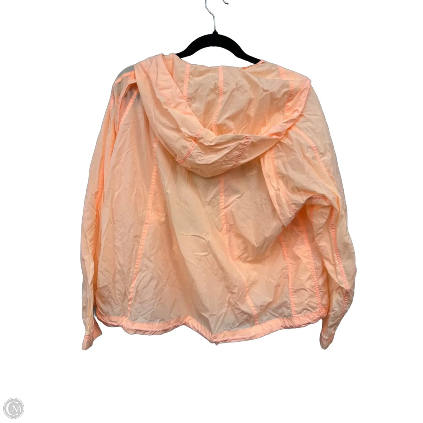Athletic Jacket By Athleta In Orange, Size: M