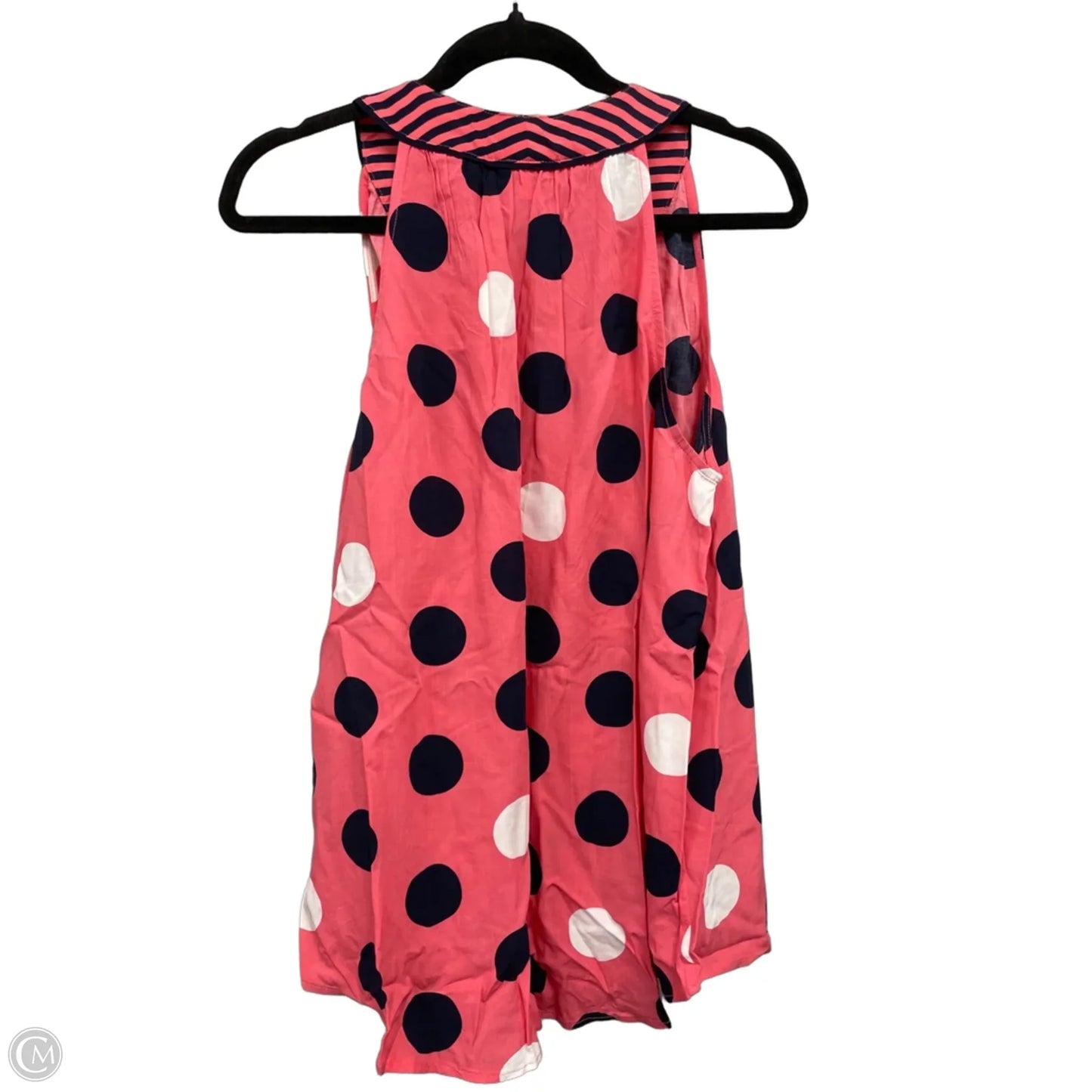 Top Sleeveless By Crown And Ivy In Blue & Orange, Size: L