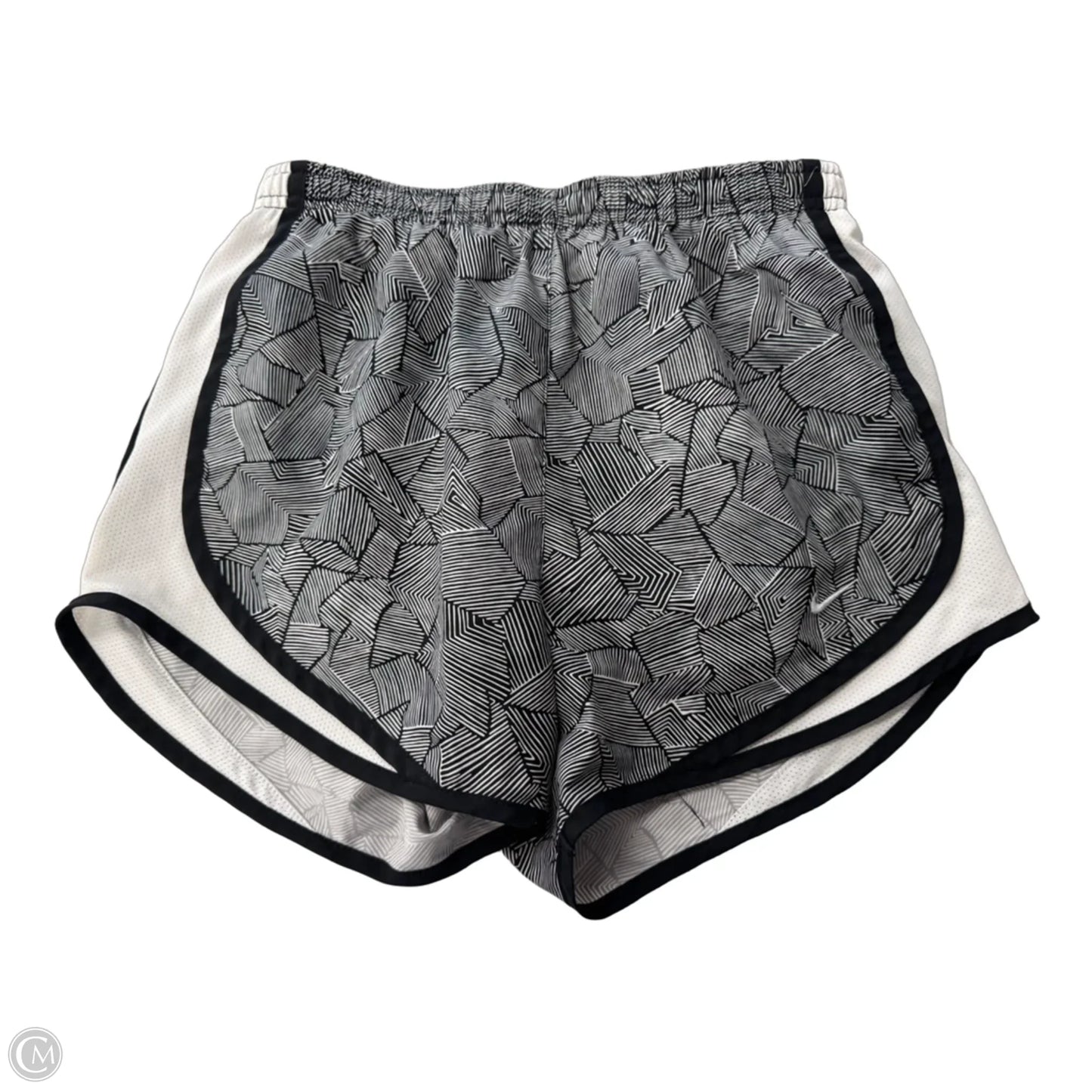 Athletic Shorts By Nike Apparel In Black & White, Size: Xs