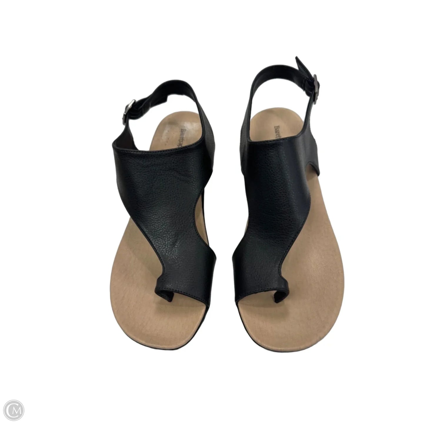 Sandals Heels Wedge By Bare Traps In Black, Size: 11