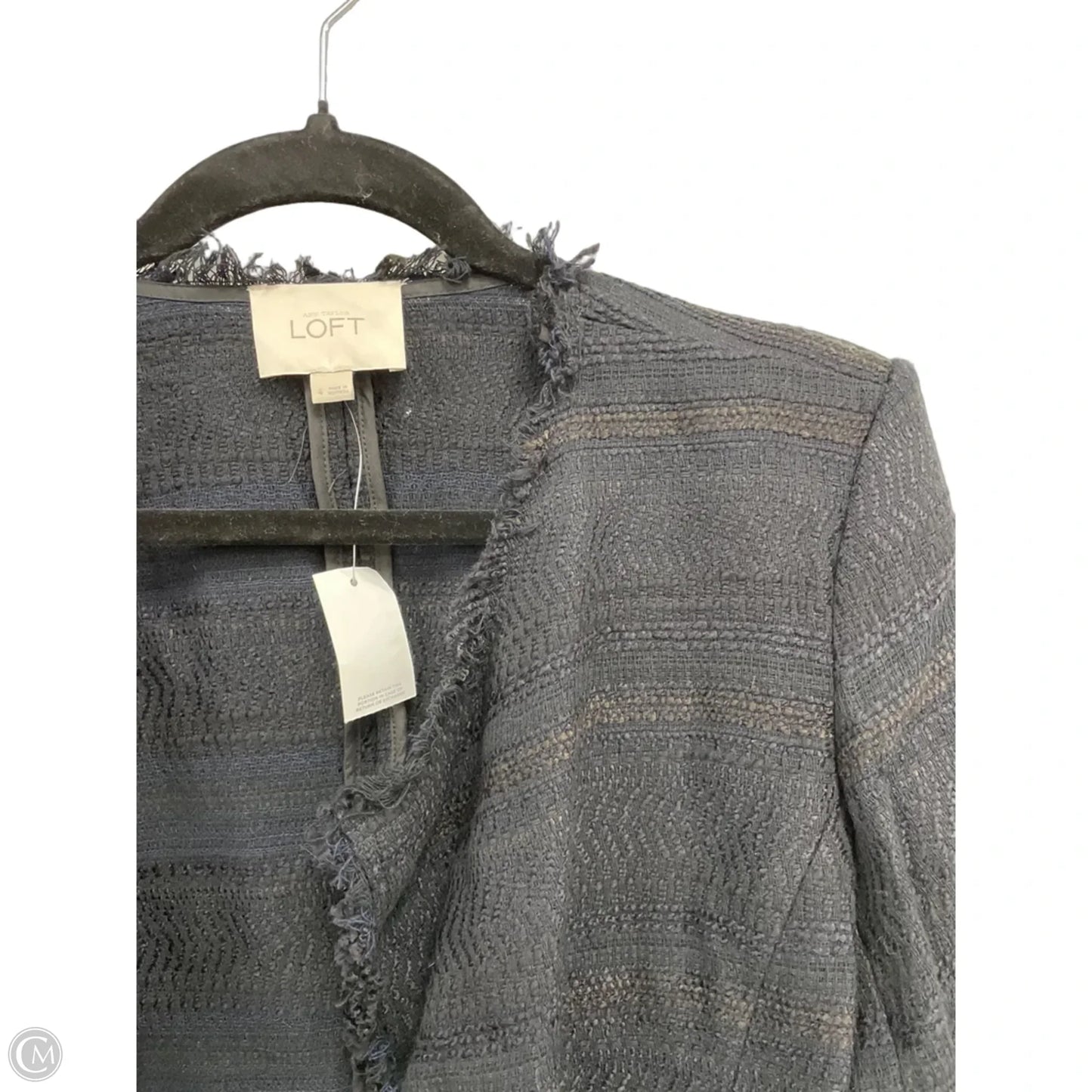 Blazer By Loft In Black, Size: 4