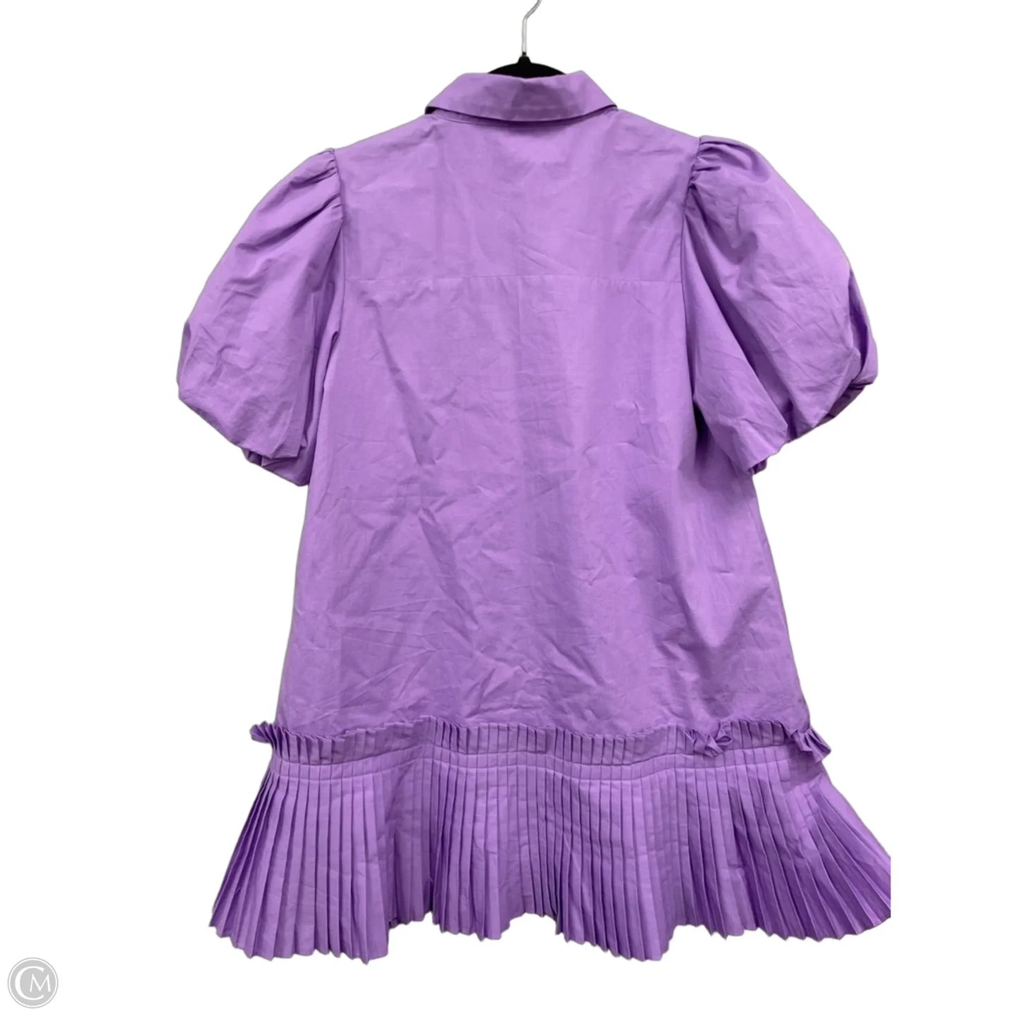 Dress Casual Short By Cmb In Purple, Size: M