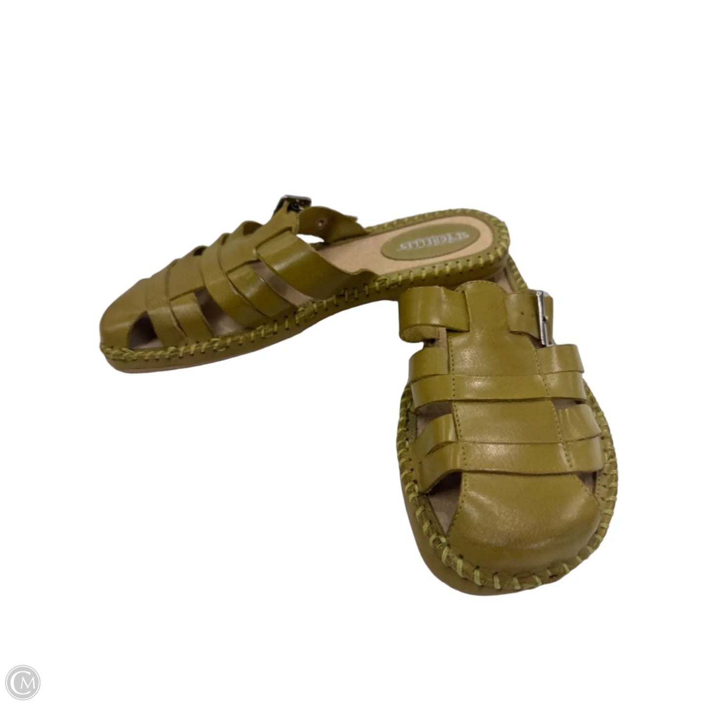 Sandals Flats By Seychelles In Green, Size: 8.5
