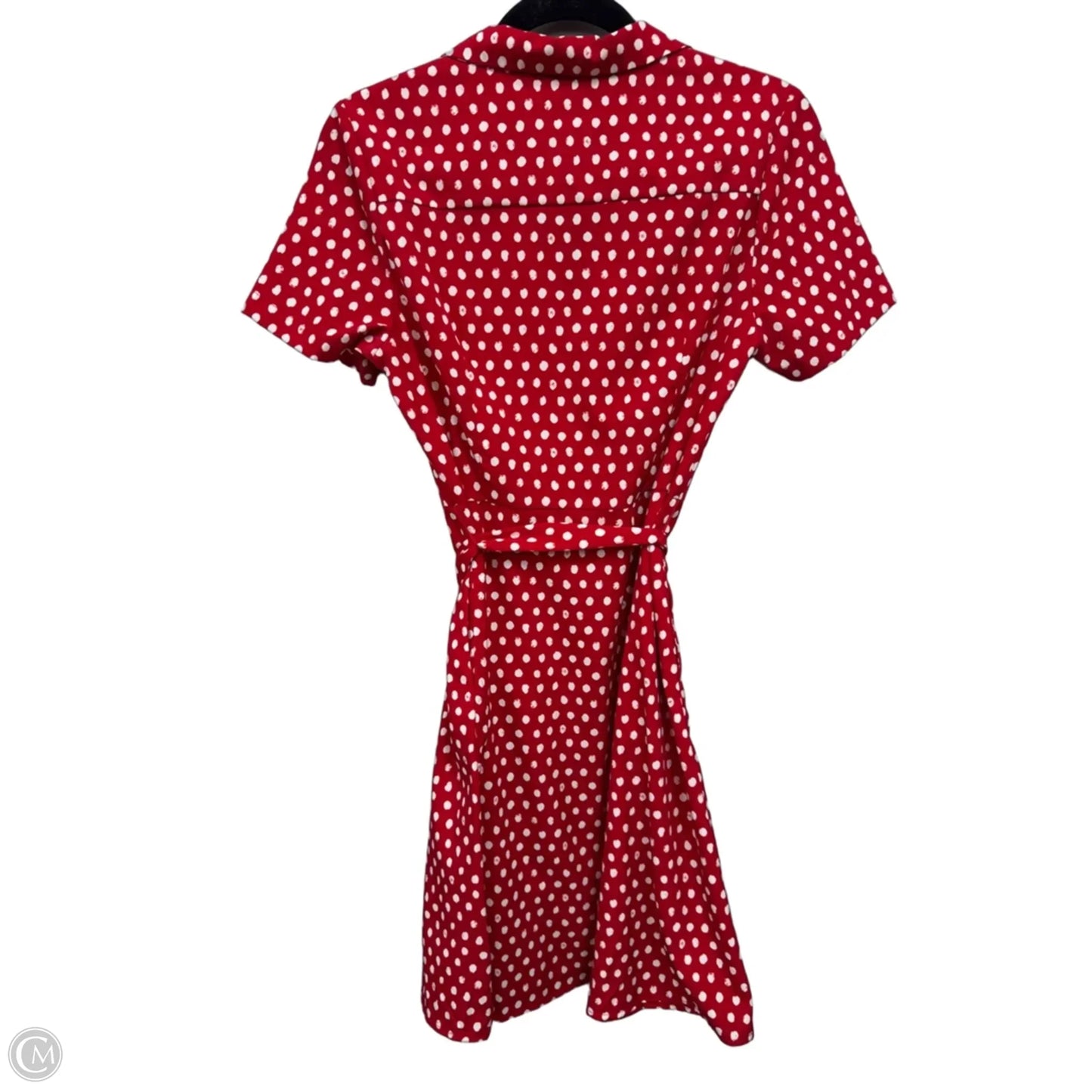 Dress Casual Short By A New Day In Red & White, Size: S