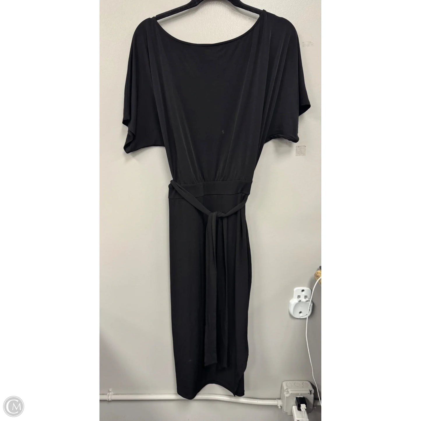 Dress Casual Midi By Kensie In Black, Size: Xxl