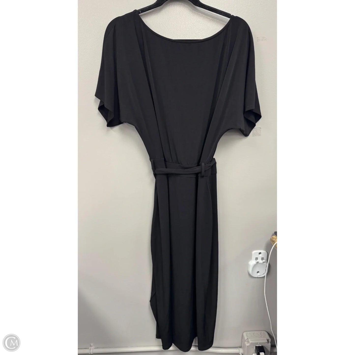 Dress Casual Midi By Kensie In Black, Size: Xxl