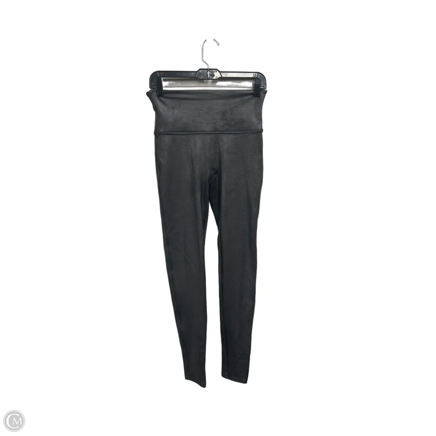 Athletic Leggings By Spanx In Black, Size: L