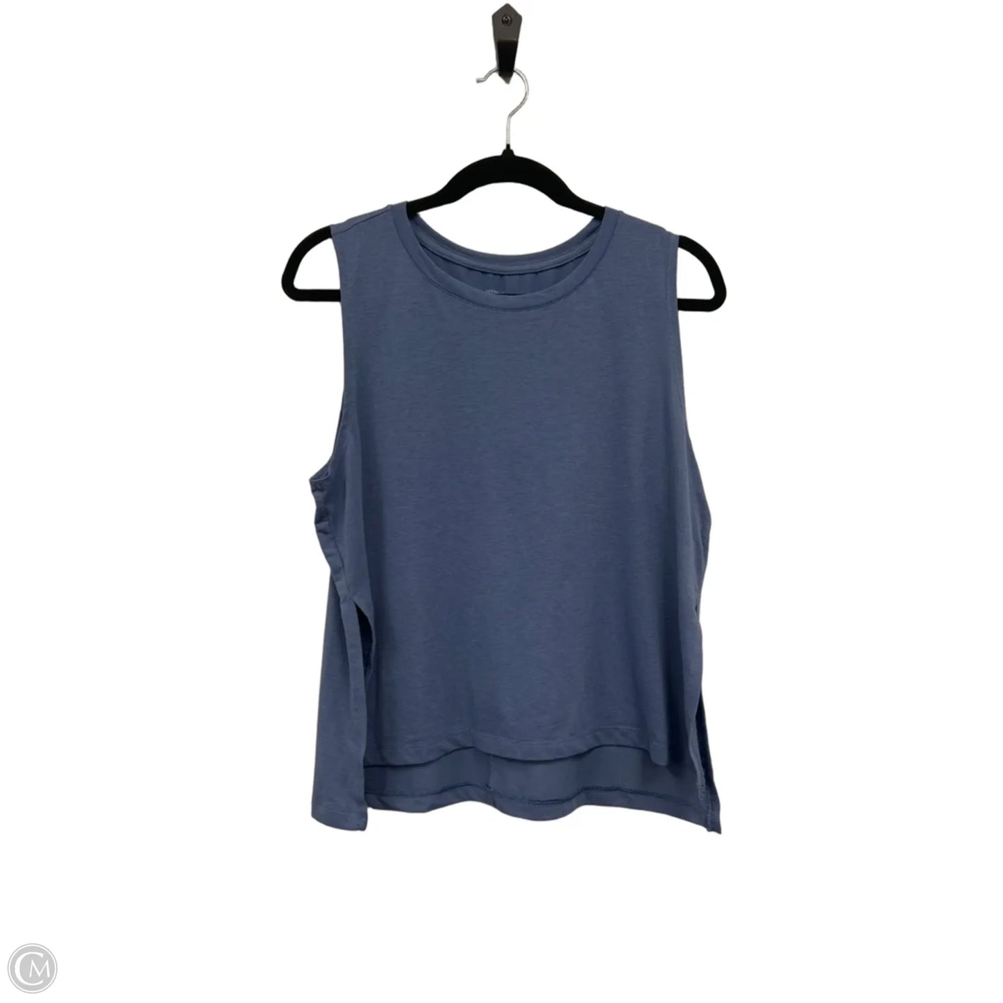 Athletic Tank Top By Nike Apparel In Blue, Size: L