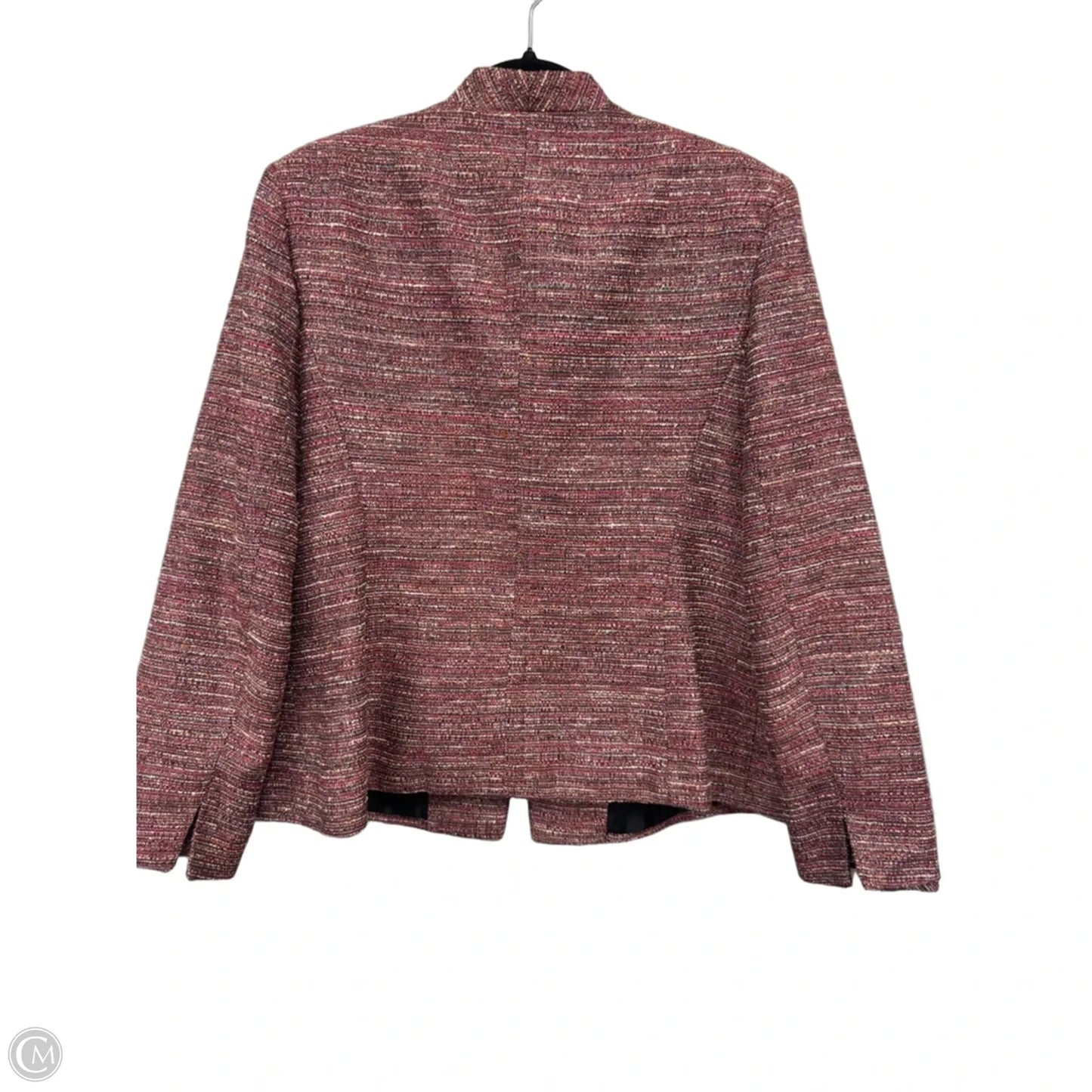 Blazer By Kasper In Pink & Silver, Size: 16