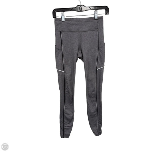 Athletic Leggings By Lululemon In Grey & Silver, Size: 4
