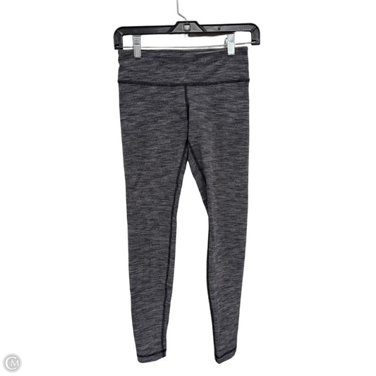 Athletic Leggings By Lululemon In Grey, Size: 4