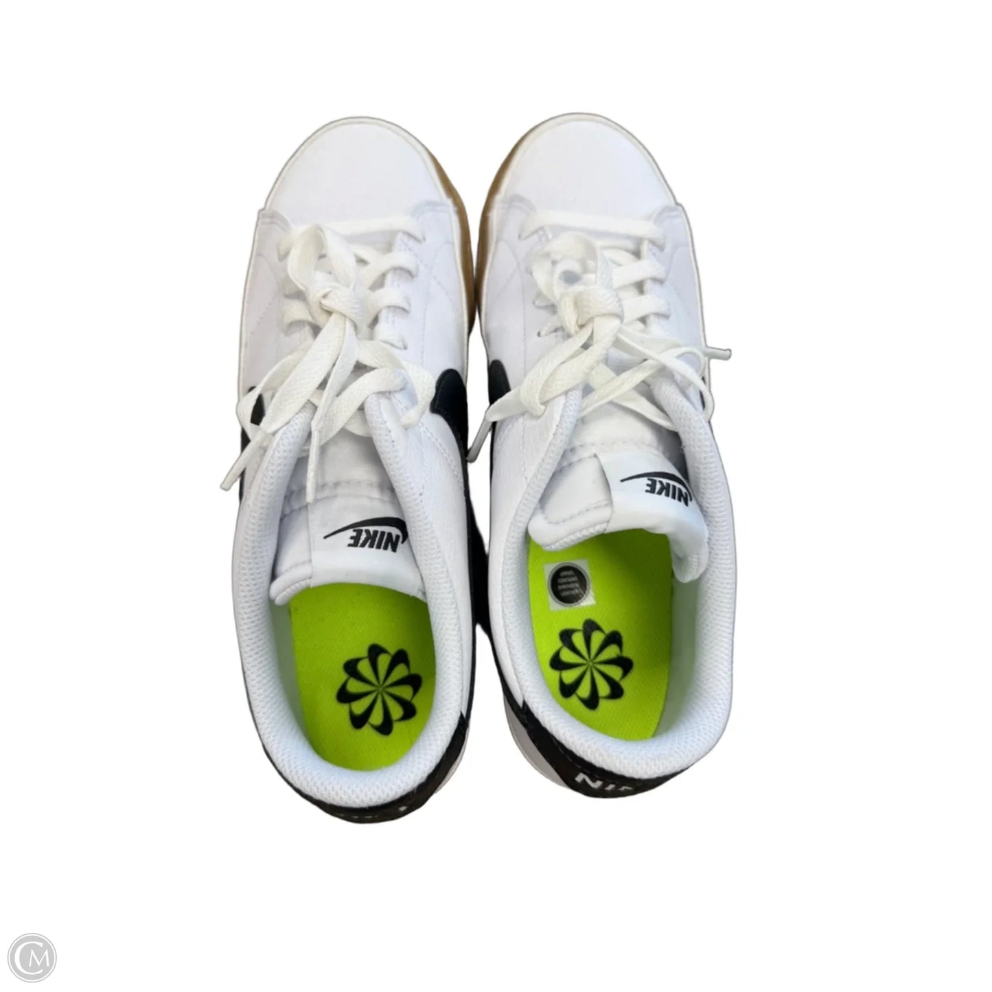 Shoes Sneakers By Nike In Black & White, Size: 9.5