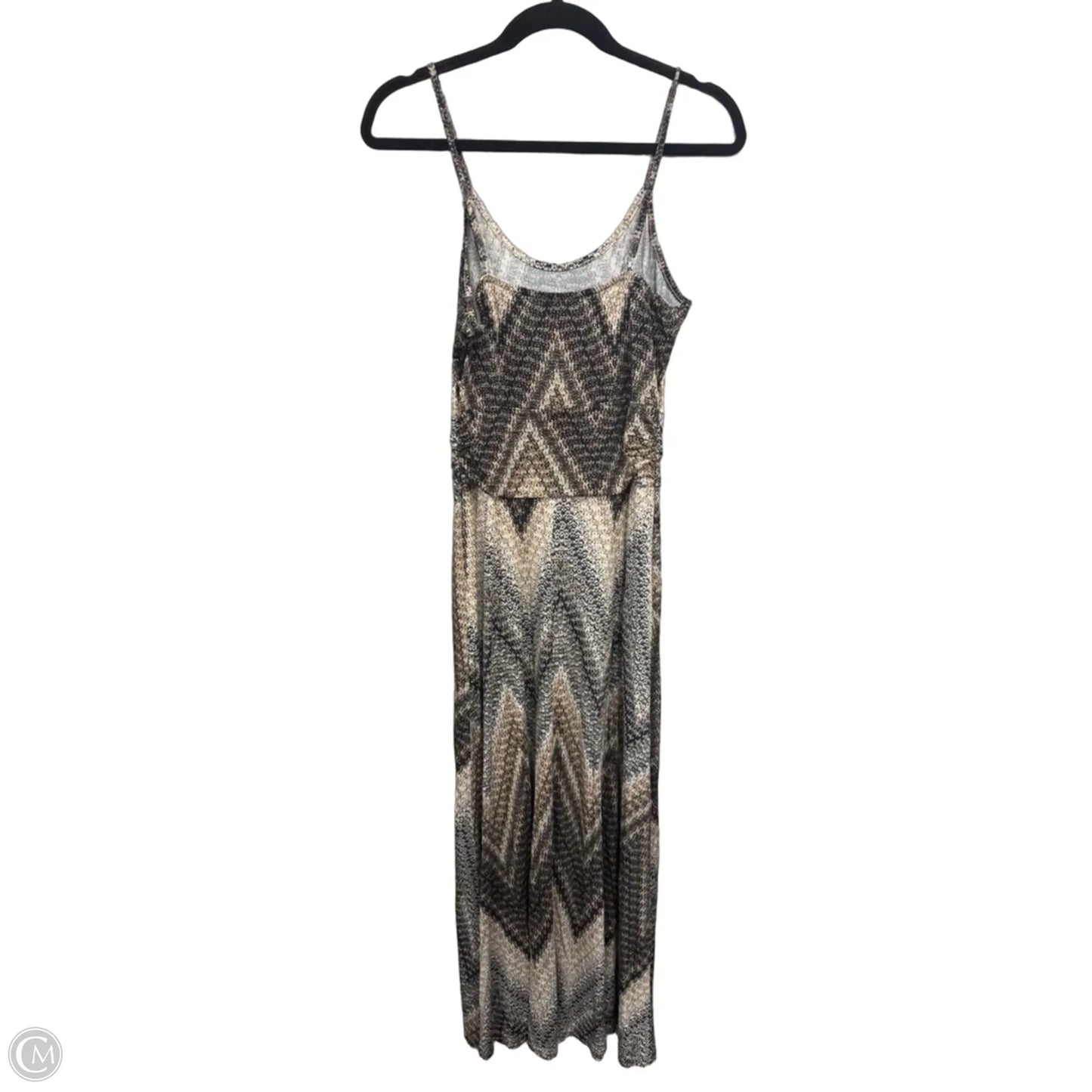 Dress Casual Midi By Lascana In Black & Brown, Size: 6