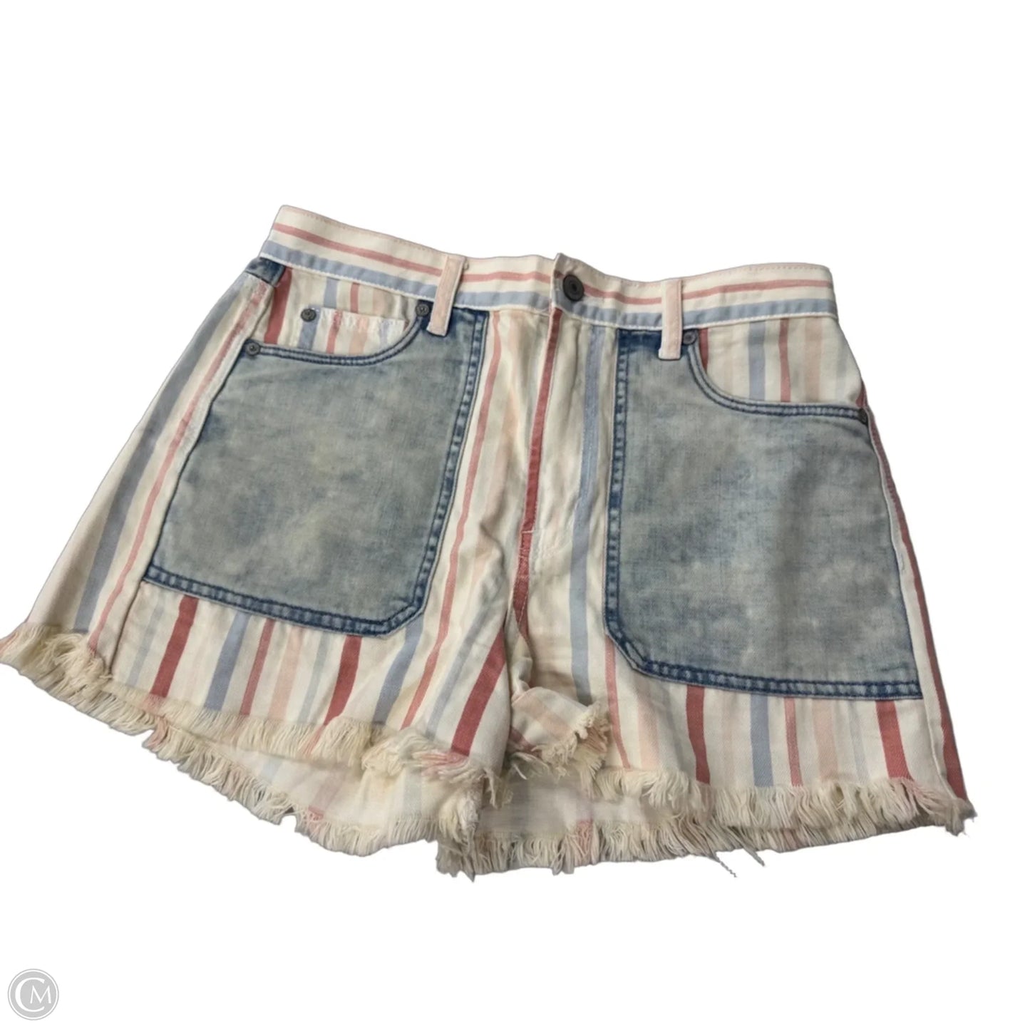 Shorts By American Eagle In Blue & Red & White, Size: 6
