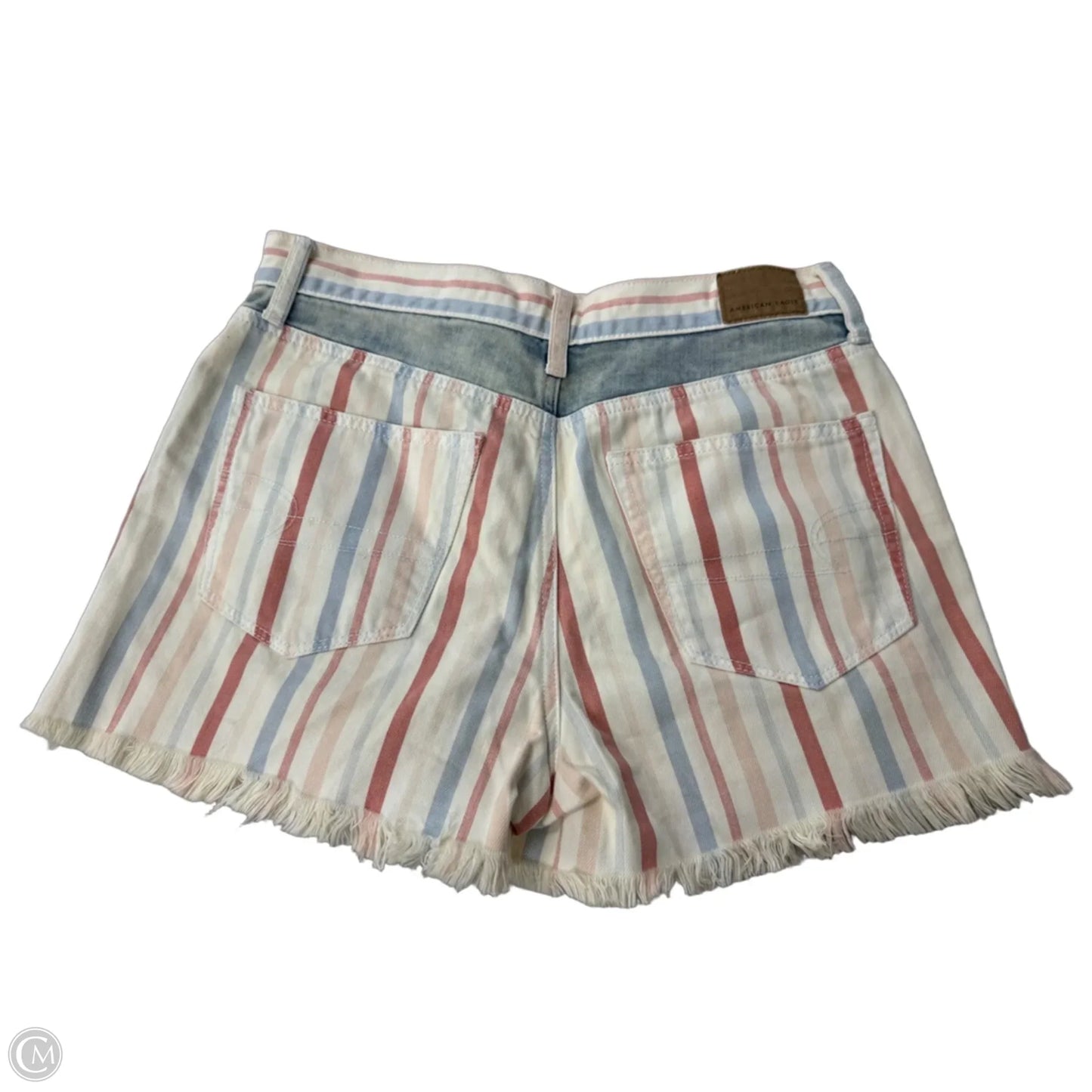 Shorts By American Eagle In Blue & Red & White, Size: 6