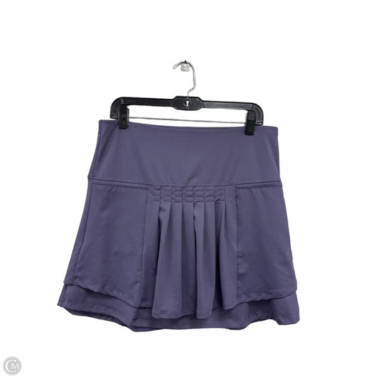 Athletic Skort By Lucky In Love In Purple, Size: L