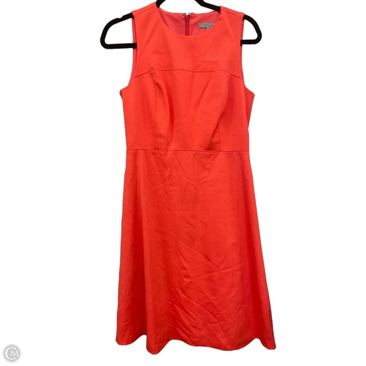 Dress Casual Midi By Clothes Mentor In Coral, Size: 6