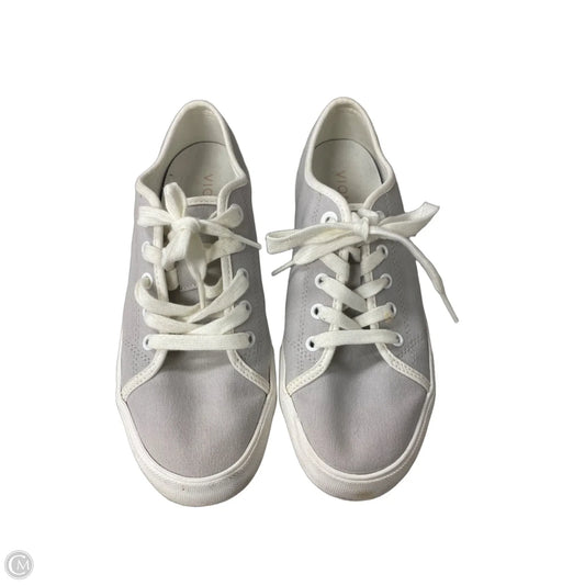 Shoes Sneakers By Vionic In Grey & White, Size: 8