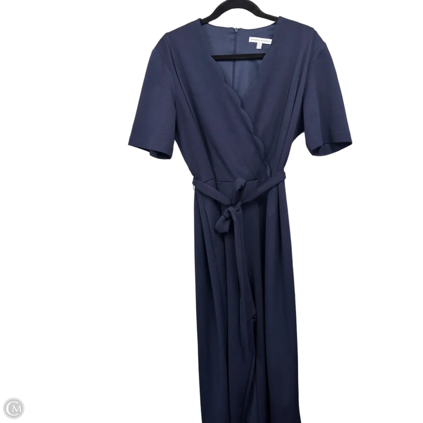 Jumpsuit By Sandra Darren In Navy, Size: Xl