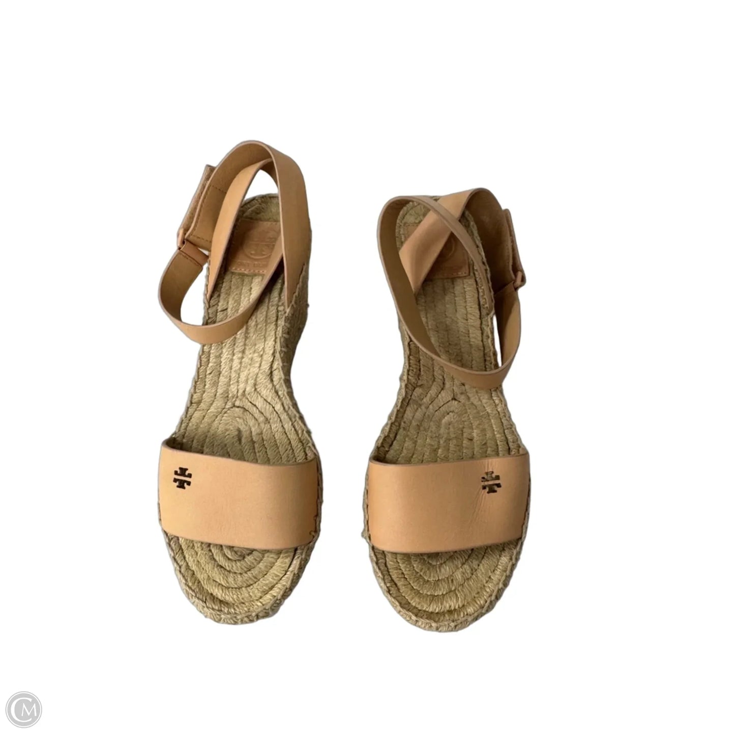 Sandals Designer By Tory Burch In Tan, Size: 7.5