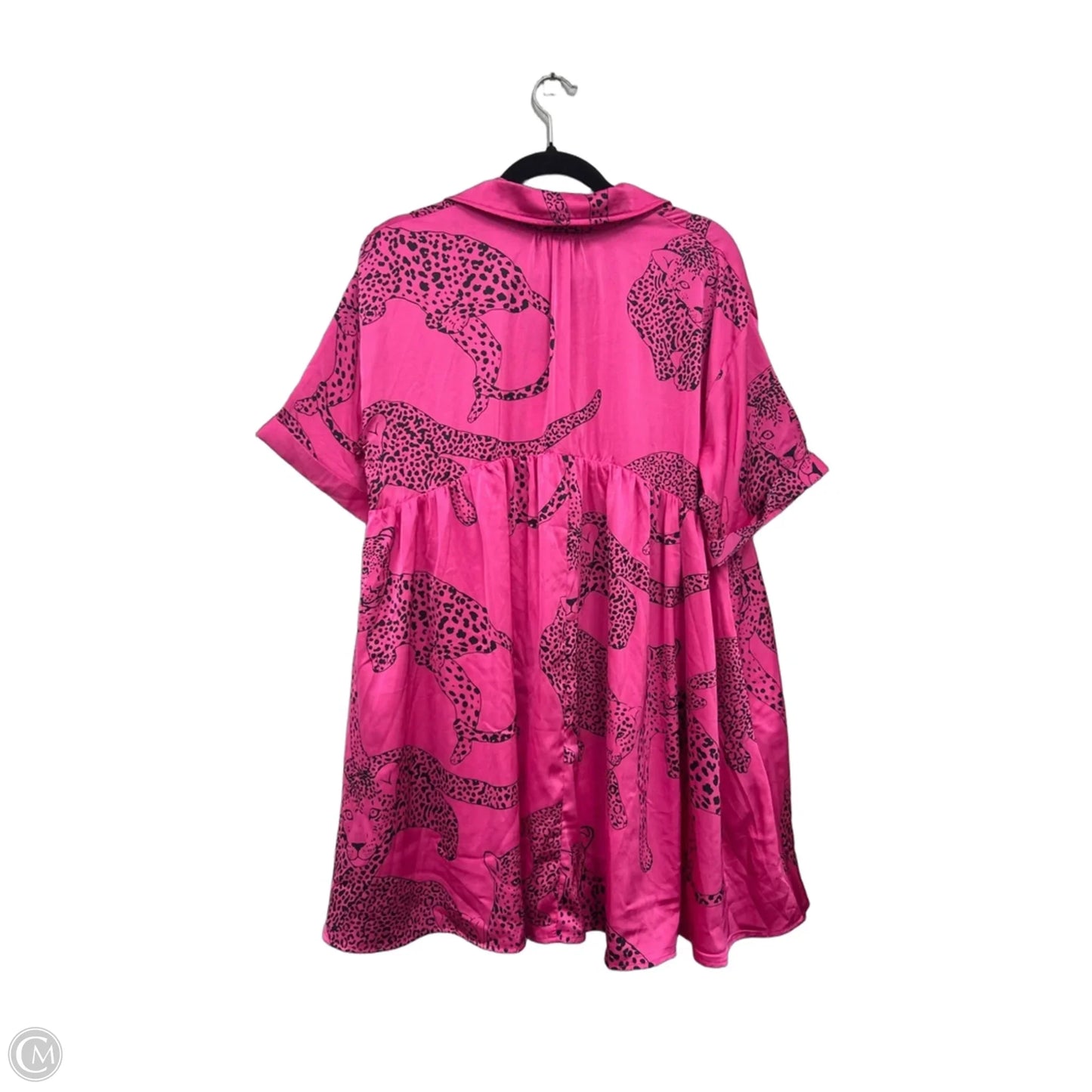 Dress Casual Short By Entro In Black & Pink, Size: S