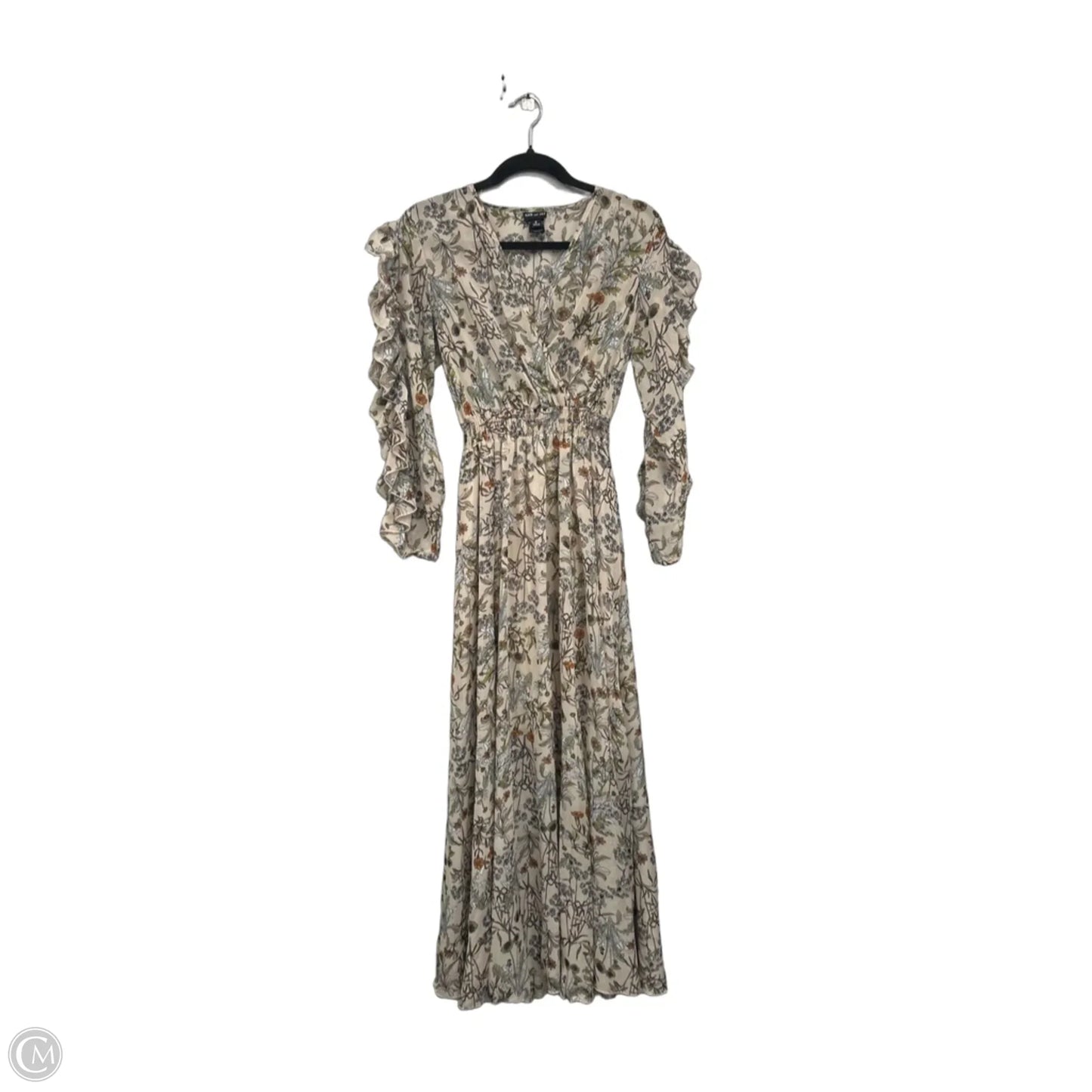 Dress Casual Maxi By Kate And Lily In Green & Tan, Size: 6