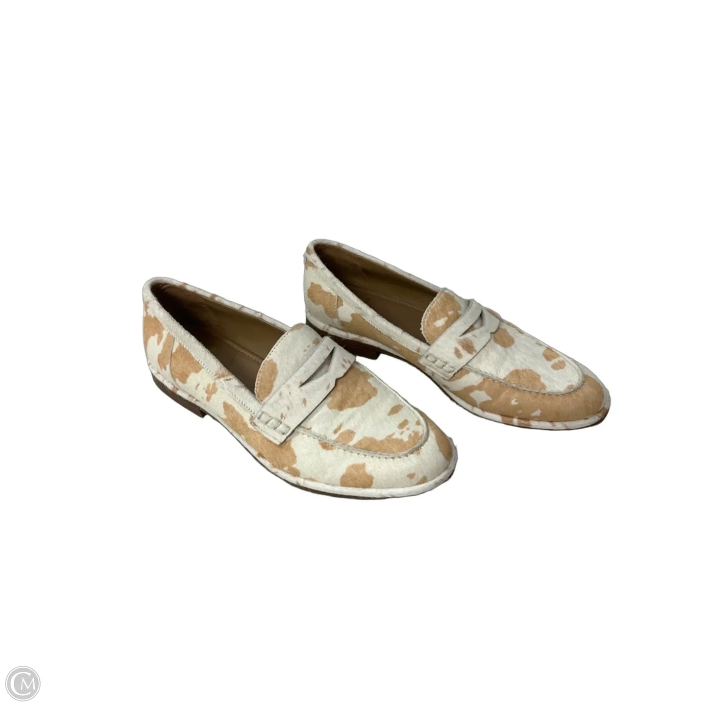 Shoes Flats By Sam Edelman In Cream & Orange, Size: 8
