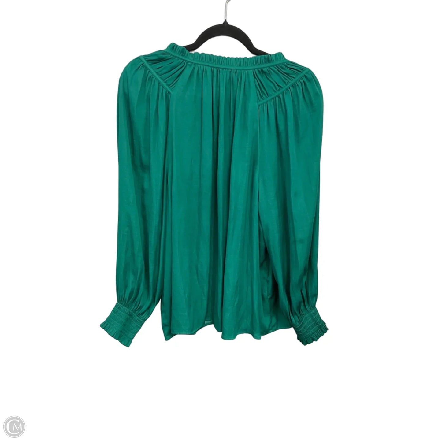 Top Long Sleeve By Loft In Green, Size: Xlp