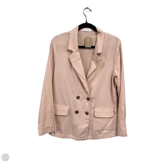 Blazer By Vestique In Peach, Size: M
