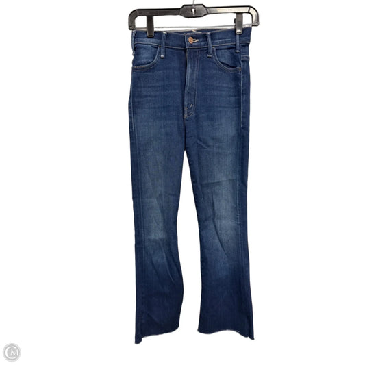 Jeans Straight By Mother In Blue, Size: 0