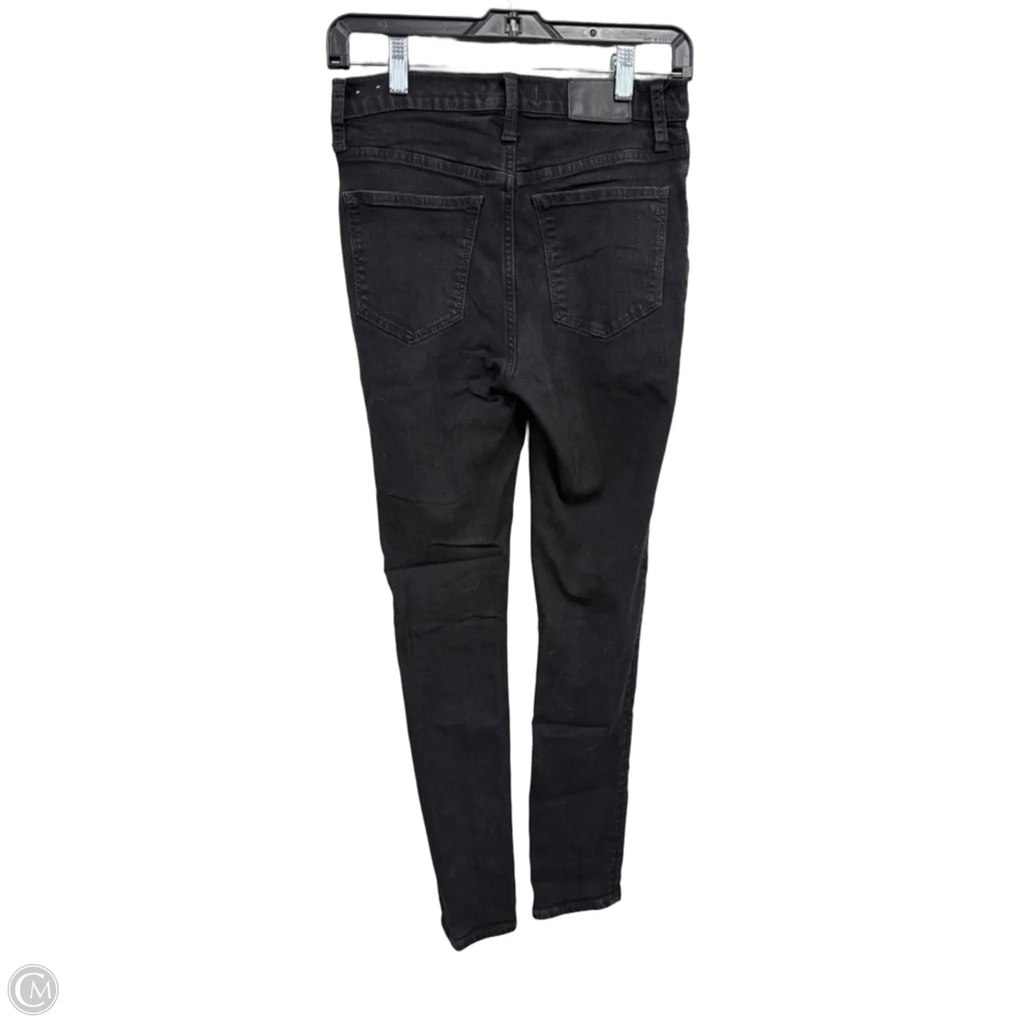 Jeans Skinny By Madewell In Black, Size: 2