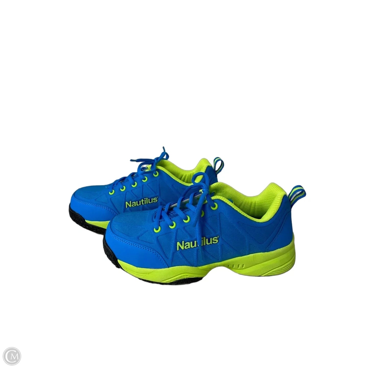 Shoes Athletic By Clothes Mentor In Blue & Yellow, Size: 7