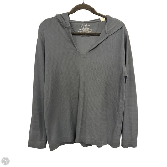 Top Long Sleeve By Chicos In Black, Size: M