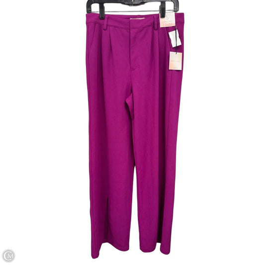 Pants Wide Leg By Happily Grey In Pink, Size: 4