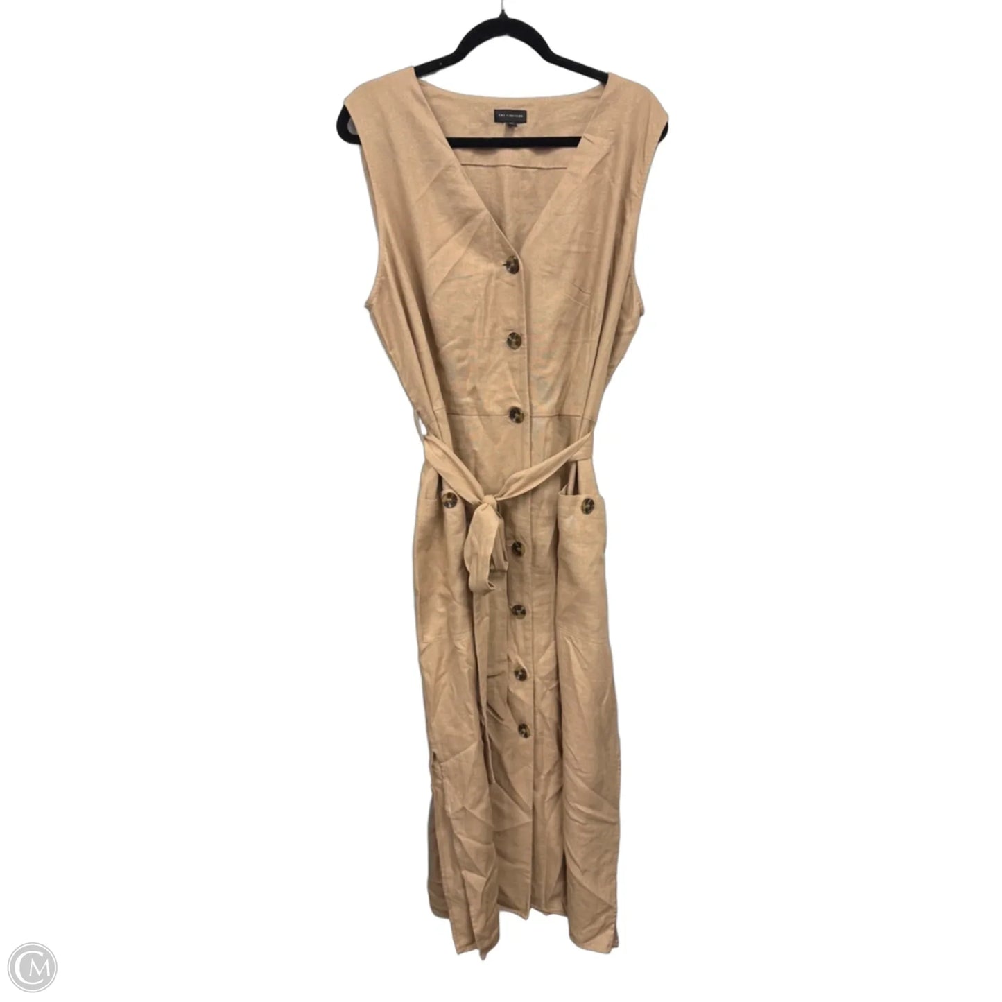 Dress Casual Maxi By Limited In Tan, Size: 2x