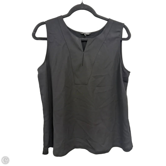 Top Sleeveless By Nic + Zoe In Black, Size: L