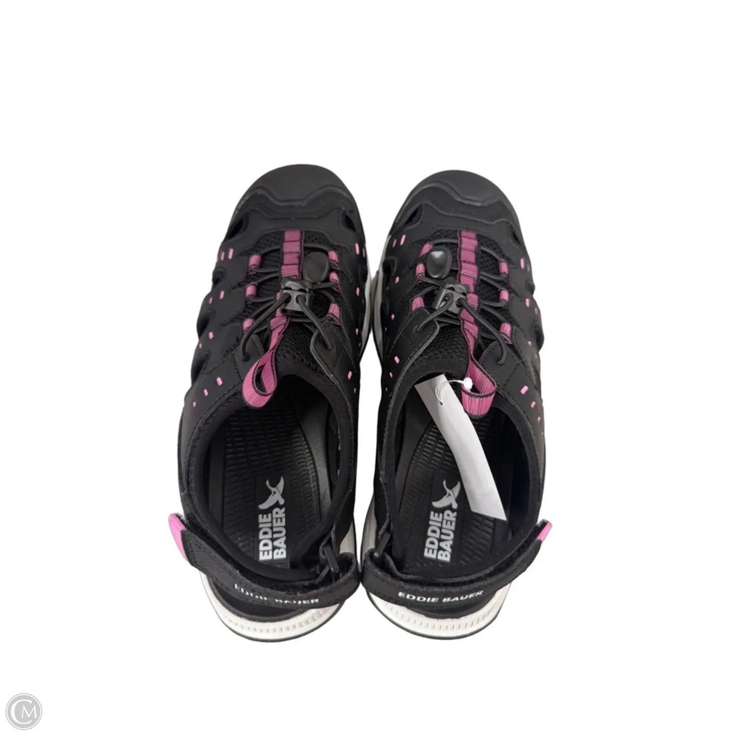 Shoes Sneakers By Eddie Bauer In Black & Pink, Size: 7
